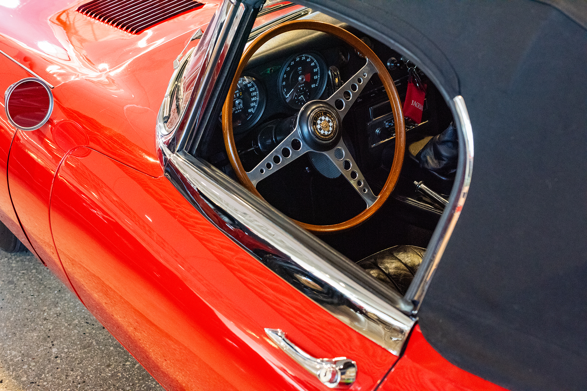 E Jag through the drivers
